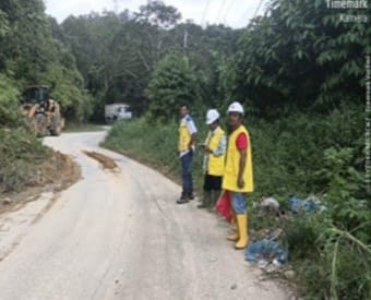 Akses Jalan Sumatera Utara Pasca Bencana Berangsur Fungsional