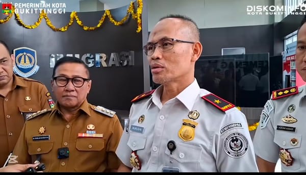 MoU Layanan Keimigrasian Ditandatangani, Buat Paspor Bisa di MPP Bukittinggi.