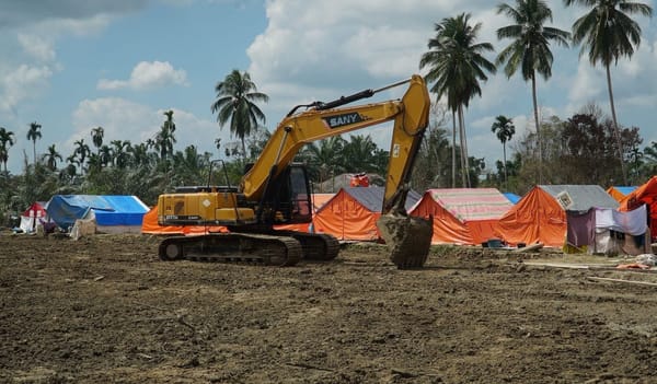 Huntara Modular di Langkahan Aceh Utara Mulai Dibangun  Untuk 60 KK