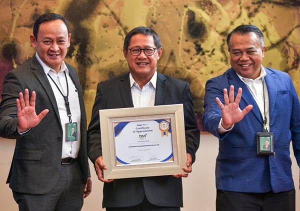 BSN Masuk Top 10 Bank dan Berkomitmen pada Kepercayaan Serta  Kepuasan Masyarakat