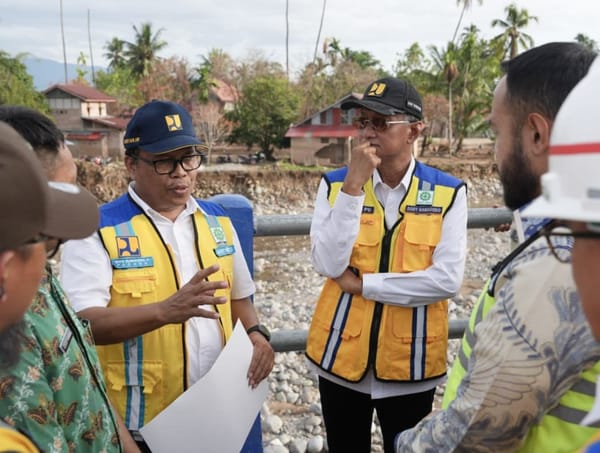 Penanganan Sungai Air Dingin di Padang Gunakan Padat Karya