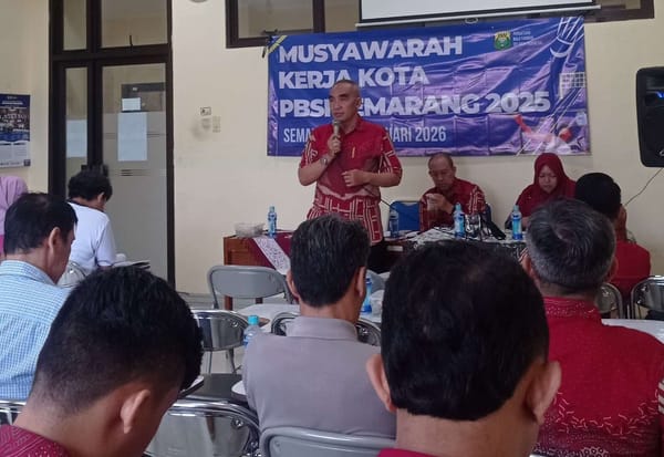 PBSI Kota Semarang Rencanakan Agenda Baru Tahun Ini