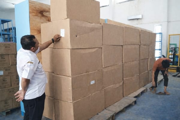 Pemkab Banyuwangi Terima 60 Ribu Sachet Susu Pendamping Pasien TB Paru dari Kemenkes