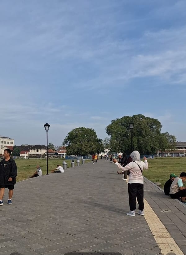 Alun-alun Selatan Kota Solo, Area Publik Nyaman dan Membahagiakan Warga