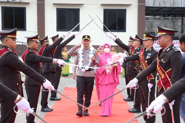 AKBP Donny Pamitan, AKBP Andhika Resmi Pimpin Polres Sekadau