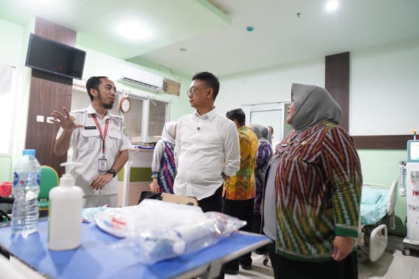Tak Ingin Pasien Bertambah Resah, Wali Kota Pontianak Benahi RSUD