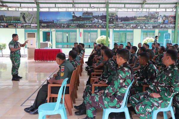 Dan Dim 1425/Jeneponto Sampaikan Penekanan Strategis dalam Jam Komandan
