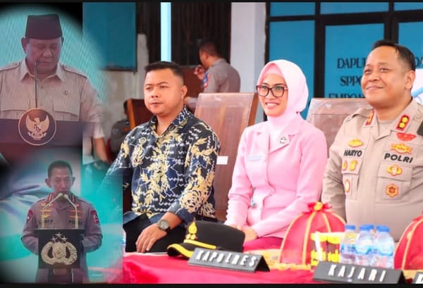 Kapolres Jeneponto AKBP Haryo Basuki Ikuti Ground Breaking SPPG Polri Secara Daring