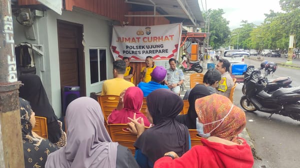 Jumat  Curhat Polsek Ujung, Terima Laporan Kehilangan, Tingkatkan Patroli Malam