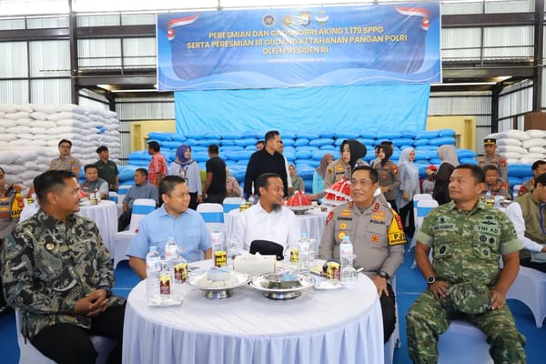 Peresmian dan Groundbreaking SPPG Polri serta Gedung Ketahanan Polri,Kapolda sulsel ikuti secara Virtual dari Bantaeng