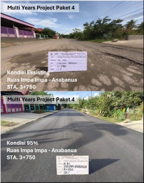 Gubernur Sulsel: Pastikan Progres MYP Paket 4 Ruas Impa-impa - Anabanua Wajo Capai 95 Persen