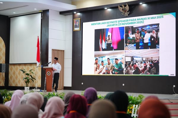 Mentan: Pimpin Diri Sendiri Sebelum Memimpin Orang Lain