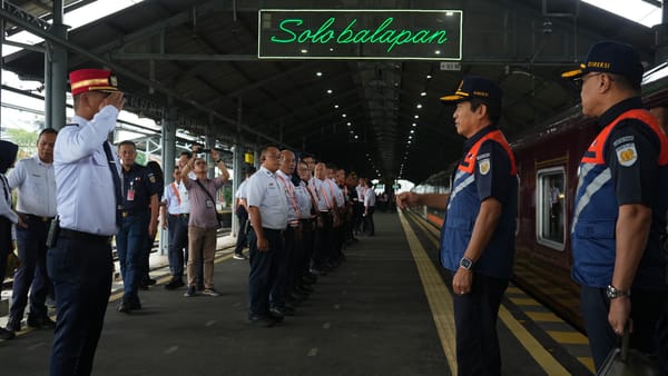 KAI Daop 6 Yogyakarta Pastikan Kesiapan Angkutan Lebaran 2026 Lewat Inspeksi Operasional