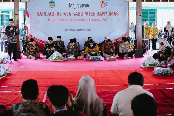 Tasyakuran Hari Jadi ke-455 Banyumas Digelar di Bale Adipati Mrapat