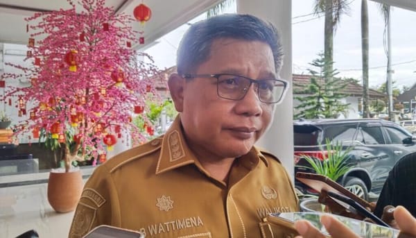 Hari Pers Nasional WaliKota  Ambon Bodewin Wattimena mengajak Jurnalis Jaga Independensi Berita