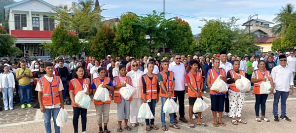Pemkot Launching Booth UMKM di RTP Wainitu, Menandai Setahun Kepemimpinan Wali Kota dan Wawali .