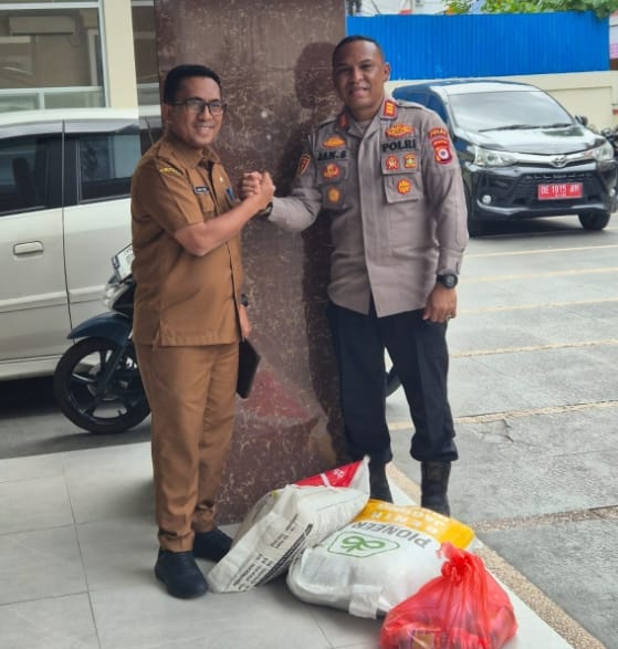 Polri Perkuat Ketahanan Pangan Nasional, Polsek Bandara Pattimura Siapkan Lahan Jagung Pipil di Ambon