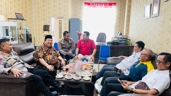 Dirbinmas Polda Lampung Kunjungi Pengurus PI One Chapter Krakatau Lampung