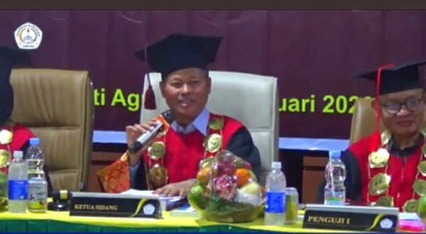 Promovenda Anita Putri, Berhak Menyandang Gelar Doktor Setelah Menjalani Ujian Promosi Doktor di Unis An-Nur Lampung