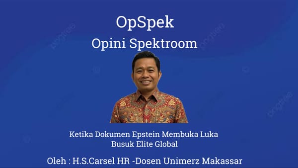 Ketika Dokumen Epstein Membuka Luka Busuk Elite Global