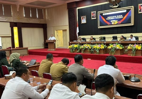 Perkuat Pengawasan Harga dan Distribusi Pangan, Polda Lampung  Gelar Rakor  Saber Pangan