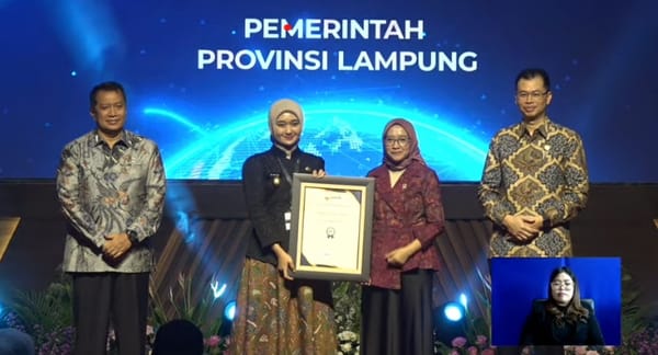 Pemerintah Provinsi Lampung Terima Penghargaan SAKIP Award 2025, Dengan Predikat BB
