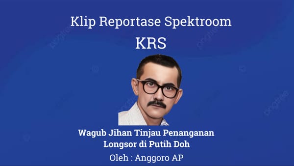 Wagub Jihan Tinjau Penanganan Longsor di Putih Doh
