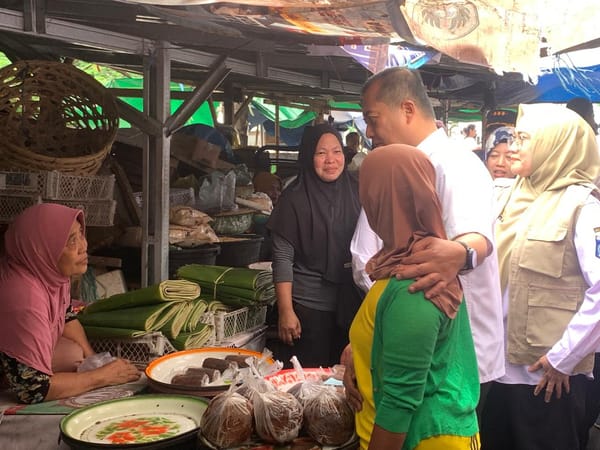 Berkeliling Pasar Tanjung, Lombok Utara, Gubernur NTB Ingin Pastikan Stabilitas Harga Bapok Selama Puasa