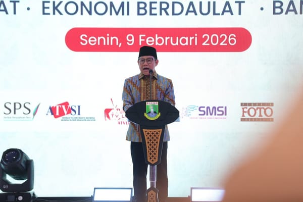 Wakili Presiden, Cak Imin Buka HPN 2026 di Banten, PWI Tegaskan Pers Harus Profesional dan Berintegritas