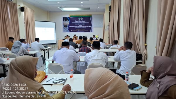 Pemda bersama Kanwil Haji dan Umrah Malut Rapat Dengan Kabag Kesra Kabupaten/Kota Persiapan Haji