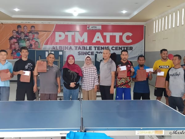 Awali Kepengurusan Baru, PTMSI Kota Ternate Gelar Tarkam Antar PTM se-Kota Ternate