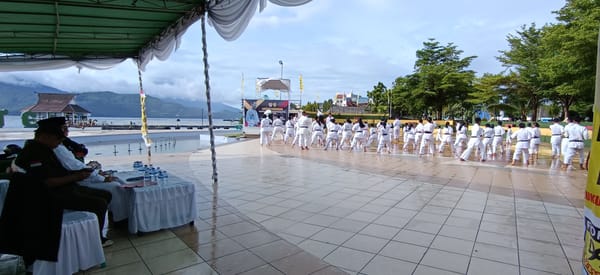 Sukses Digelar Latihan Gabungan Perguruan FORKI Maluku Utara Sambut Ramadhan