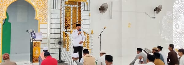 Safari Ramadhan di Masjid Agung Baiturrahman, Kakan Kemenag Morotai Tekankan Penyucian Hati dan Penguatan Ukhuwah