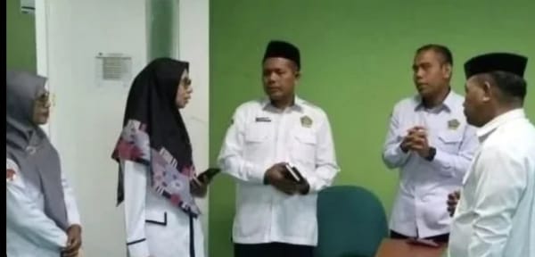 Kakan Kemenag Halbar Lakukan Monitoring Pelaksanaan Assesmen Madrasah Berbasis Komputer