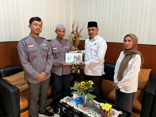 Wujudkan Transparansi, BMH Serahkan Laporan Tahunan kepada Kanwil Kemenag Malut