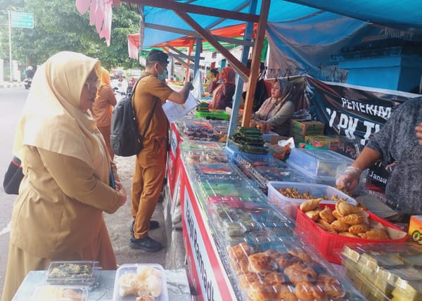 Dinas Kesehatan Bersama Puskesmas Kalumpang Ternate, Gelar Inspeksi Kesehatan Lingkungan Pengawasan Takjil Ramadan