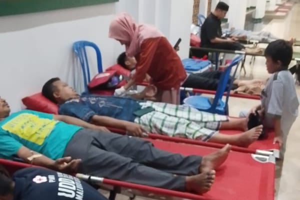 BKM Al-Munawwar Bersama PMI Maluku Utara Gelar Donor Darah