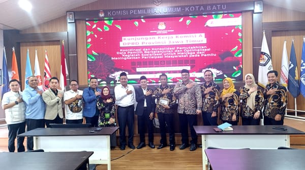 Hadapi Keterbatasan Anggaran, Komisi A DPRD Jatim Perkuat Sinergi dengan KPU Kota Batu