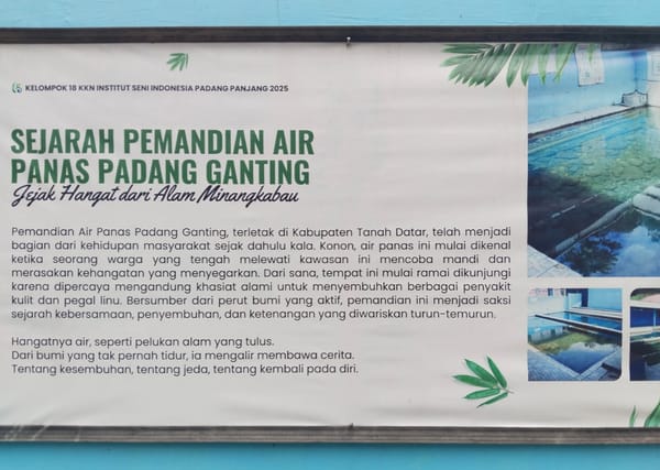 Pemandian Air Panas Padang Ganting: Warisan Alam, Ruang Pemulihan, dan Potensi Wisata Kesehatan