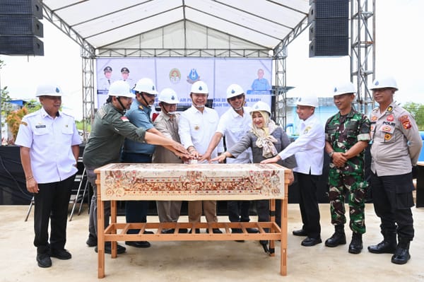 Bupati Ketapang Resmikan IPA 20 Liter per Detik, Perluas Akses Air Bersih Warga Kota