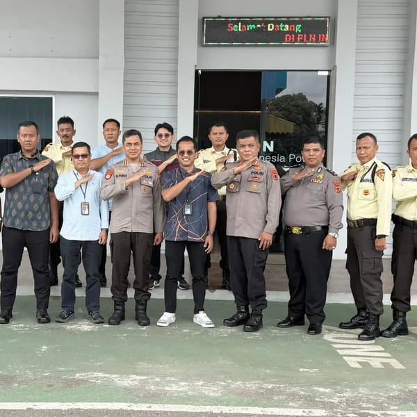 Kunjungan Pam Obvitnas Polda Jambi Perkuat Pengamanan Objek Vital Nasional di PLN Indonesia Power UBP Jambi