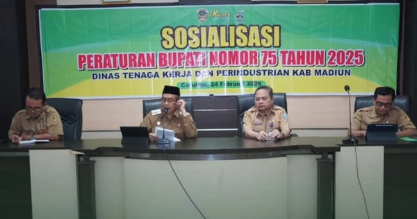 Pemkab Madiun Sosialisasikan Perbup Nomor 75 Tahun 2025