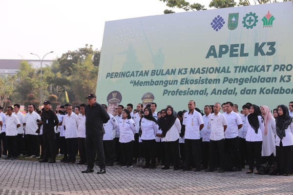 Sekda Riau: K3 Bukan Sekedar Kewajiban Administratif, Tetapi Fondasi Utama Dalam Melindungi Tenaga Kerja dan Menjaga Keberlanjutan Usaha