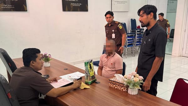 Polres Aceh Barat Serahkan Dua Tersangka Beserta BB 1 Kg Sabu ke Kejari