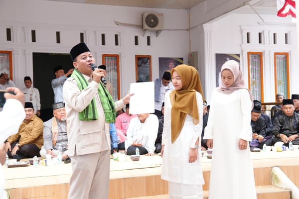 Tabligh Akbar Menyambut Bulan Suci Ramadhan 1447 H, Bupati Suhardiman Amby  Berikan Pembekalan kepada 2000 PPPK Kuansing