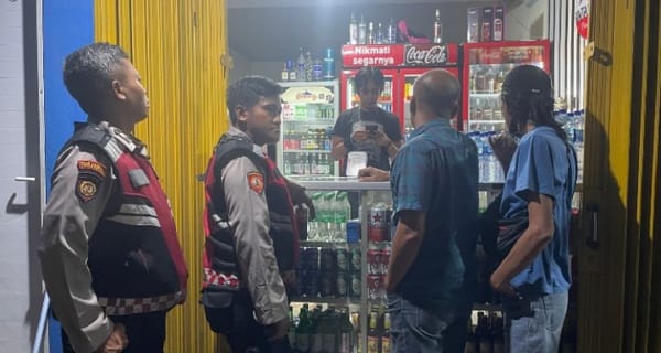 Operasi Pekat 2026 Polsek Makasar Amankan Puluhan Miras