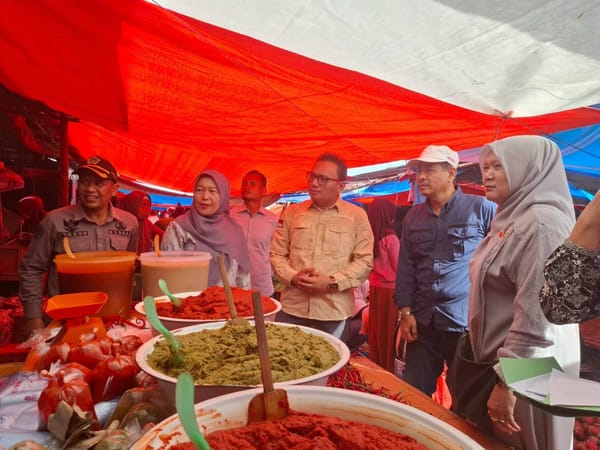 Pemkab Pasaman Barat Perkuat Pengamanan Inflasi, Sekda Pimpin Pengawasan Harga Pangan