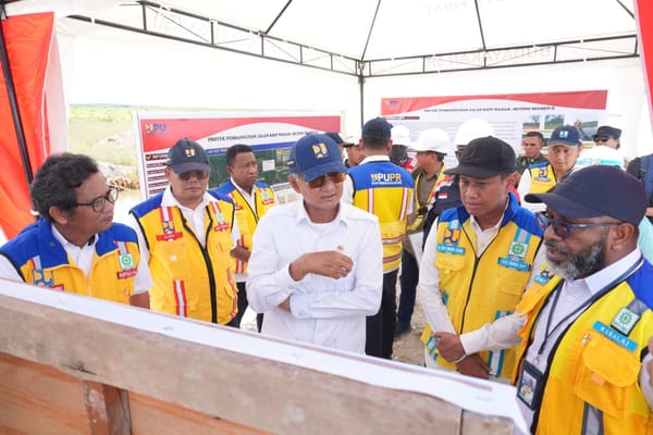 Menteri Dody Percepat Infrastruktur di Wanam, Dukung Panen 10.000 Hektare Tahun Ini