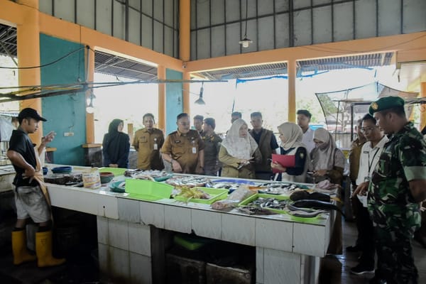 Jelang Imlek dan Bulan Ramadhan 1447 H,di Bengkalis Bahan Pokok Stabil dan Terpenuhi