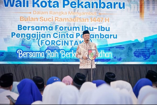 Jelang Ramadhan 1447 H, Wako Pekanbaru Bersilaturrahmi Dengan Forcintaku
